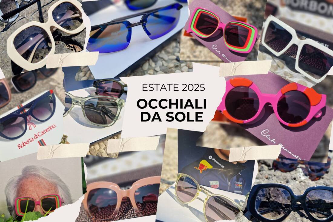 occhiali da sole estate 2025